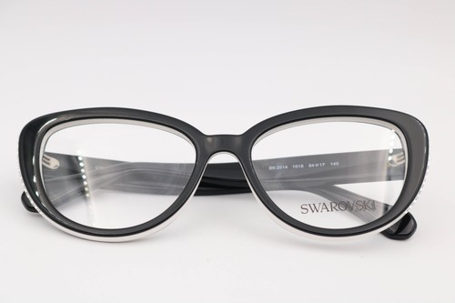 Swarovski SK2014 1015 Black Cat Eye Eyeglasses Frames 54-17-140 - Picture 6 of 6
