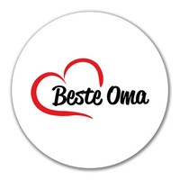 Aufkleber Beste Oma Herz 10Cm Sticker Beste Oma Geschenkidee PräSent Mitbringsel