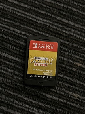 Detective Pikachu Returns Nintendo Switch 2023 Cartridge Top Pokémon!