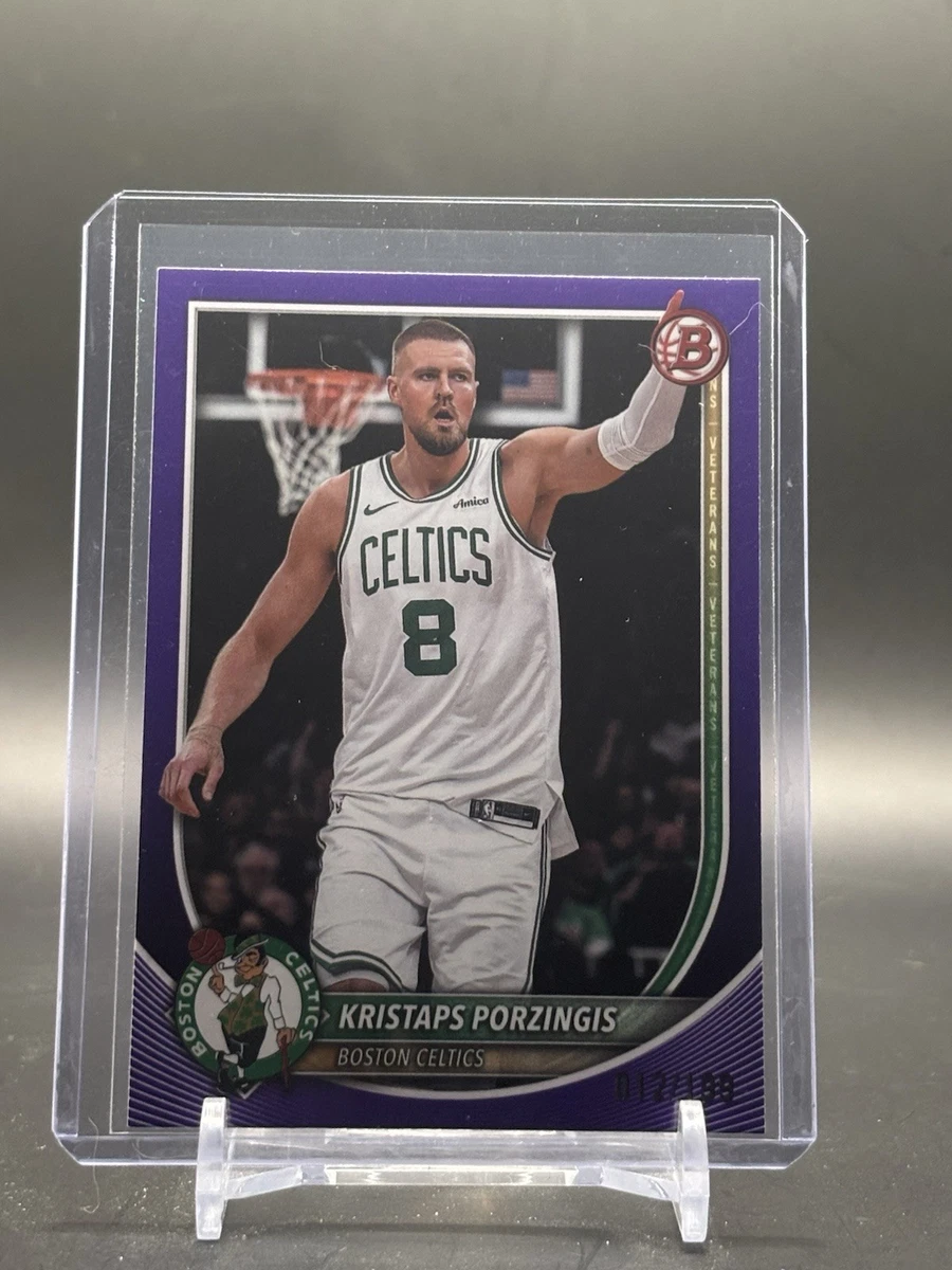 Kristaps Porzingis Basketball Parallel/Variety Sports Trading