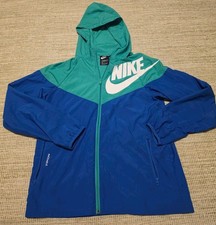 Nike Packable Windrunner Jacket In Green and Blue Men's Size XL Loose Fit