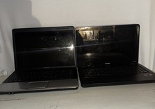 2x Compaq Presario CQ62 CQ50 Laptops For Parts Repair Powers On/No Power