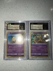 Drowzee & Hypno CGC PRISTINE SEQUENTIAL 10’s 2023 BLASTOISE DECK Pokemon TCG