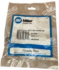 Miller 15A 125VAC ON SPDT TGL Switch 011609