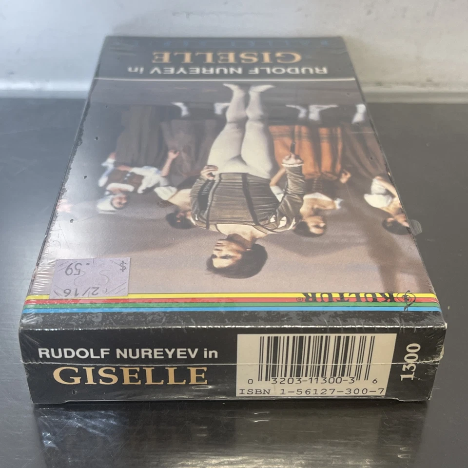 Rudolf Nureyev in Giselle  VHS Tape New Factory Sealed KULTUR - Image 3 of 4