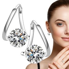 2Pairs Women Lymphvity Magnet Therapy Germanium Earrings Lymphatic Drainage