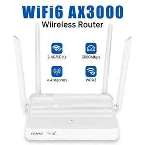 WiFi 6 Routeur AX3000 Sans fil à double bande pour Internet à domicile jusqu'à 40 Dispositifs
