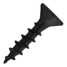 #6 X 5/8 In. Black Philips Flat Head Coarse Thread (1000 per Box)