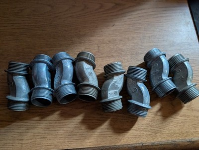 (8) 1  Offset Nipple Bridgeport  1522-DC