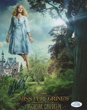 Ella Purnell Miss Peregrine Autographed Signed 8x10 Photo ACOA 2020-2