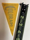 1930's Vintage Colorado Buffaloes University Mini Pennant 2.5x4.5 Inch Bf3 — photo 2