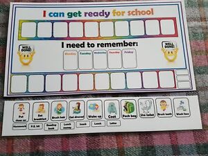 School Routine Chart