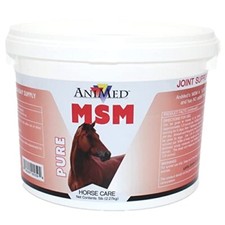 PURE MSM for Horses Joint Pain Stiffness Antioxidant Supplement 5 Lbs ANIMED