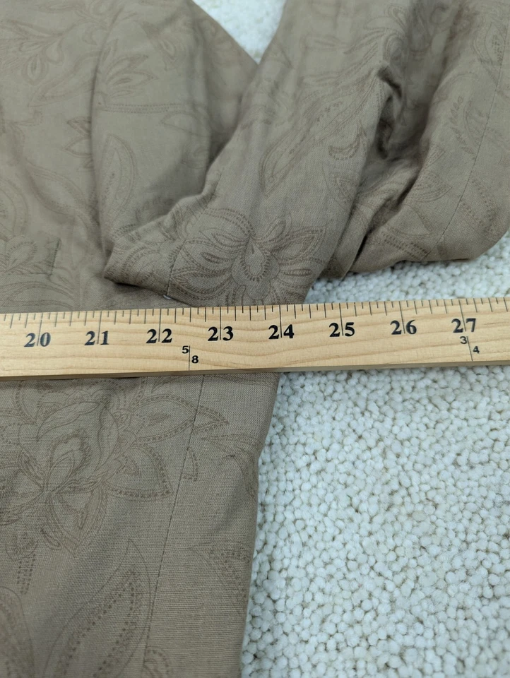 Abrigo deportivo Tasso Elba Island para hombre 46R marrón lino algodón traje chaqueta blazer tostado Foto 3 de 4