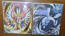Pokémon Shikishi ART2 Ho-Oh Lugia Foil Stamp...