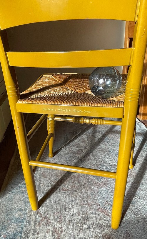 Authentic Hitchcock - Nichols - Stone Stenciled Chairs
