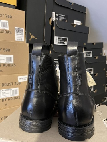 Botas para hombre Levi's Emerson de cuero Reino Unido 10,5 EE. UU. 11 EU 45 precio de venta sugerido por el fabricante £120 - Imagen 3 de 7
