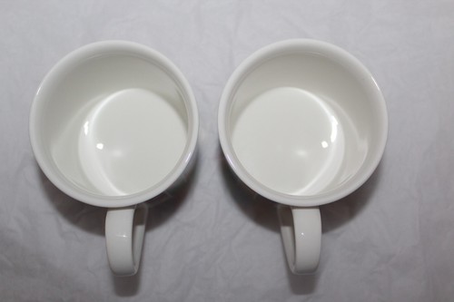 2 Villeroy & Boch Twist Alea Limone Tassen Premium Porzellan 10 Unzen EUC nicht mehr produziert - Bild 5 von 7