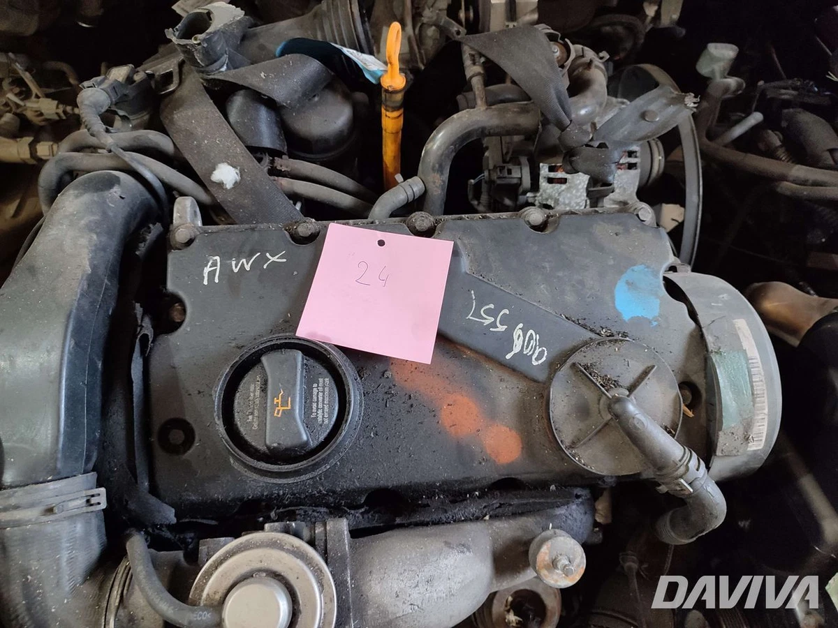 VW Passat empty engine 1.9 Tdi diesel 96kW 130 HP 2005 saloon 00 05 empty