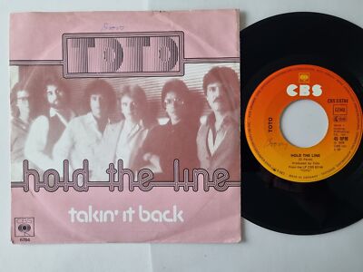 Toto - Hold The Line 7'' Vinyl Germany