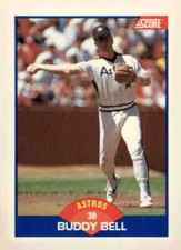 1989 Score #610 Buddy Bell