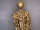 Vintage Folk Art Dolls Stiffened Fabric — photo 10