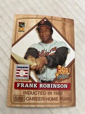Baltimore orioles frank robinson 2001 topps insert baseball card Cscan