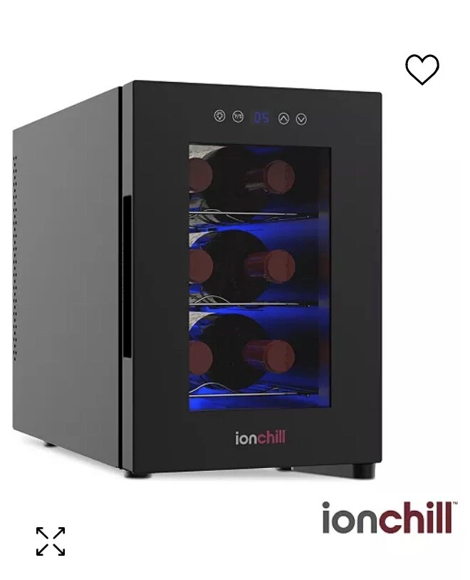 TZUMI IonChill 6-Bottle Wine Cooler 13-Liter Mini Fridge
Opens in a new window or tab