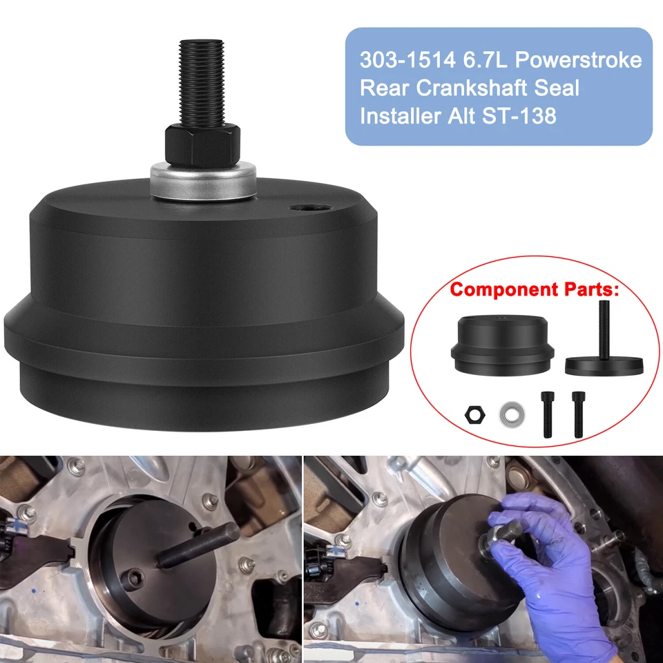 For Ford Powerstroke 6.7L Front & Rear Crank Seal Installer Remover Master Set - Image 4 of 4