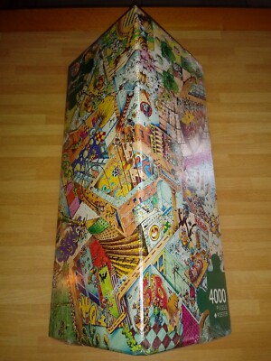 Puzzle jigsaw 4000 Heye Upside Down Oscar M. Barrientos made in E.U. new saeled