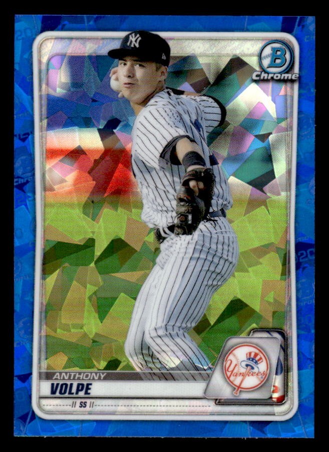 2020 Bowman Chrome Sapphire Anthony Volpe #BD-178 HOT! | eBay