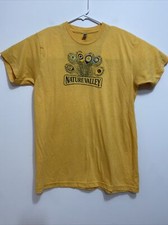 NATURE VALLEY Project Peacock The 50 50 Shirt Made In USA Size Medium Yellow