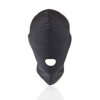 Black Spandex Full Hood Face Mask Head Cover Role Play Unisex Mask Costume US