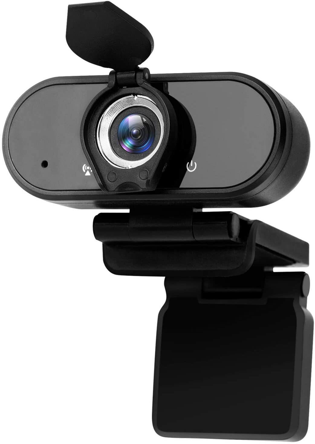 Webcam with Microphone,1080p HD Webcam Streaming Computer Web Camera USB Cable-image