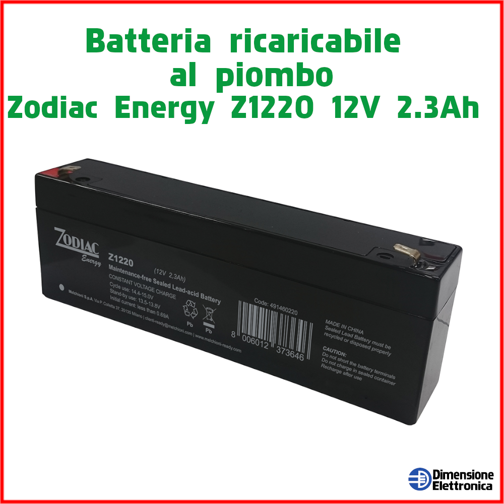 Batteria 12v 2ah al Piombo Allarme Sirena 2.3 2.2 Ricaricabile agm come fg20201
