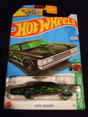 2024 Hot Wheels #113 HW Reverse Rake 3/5 LAYIN' LOWRIDER New Near Mint ...