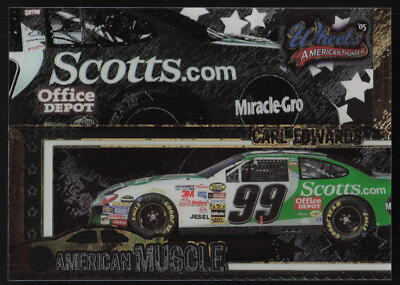 2005 Wheels American Thunder American Muscle #AM 5 Carl Edwards