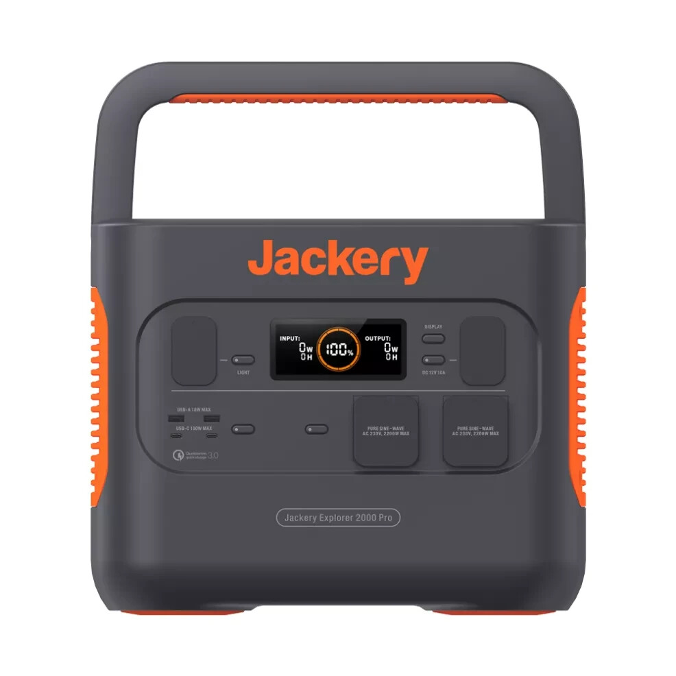 Power station portatile, energia solare, Jackery Explorer 2000 Pro EU
