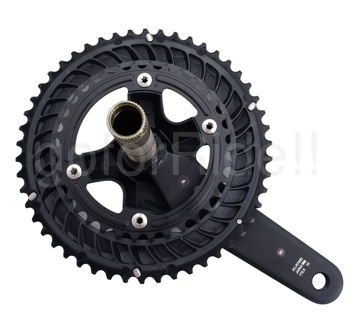 【fukufuku】105 FC-R7000 50/34T 172.5 Shimano 105 FC-R7000 2x11 Speed Hollowtech II Crankset 50/34
