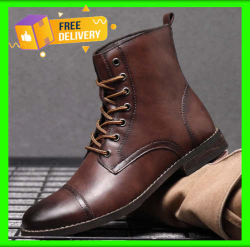 2022 Zapatos Botas Para Invierno Botines De Hombre Para Vestir Casual  Calzado | eBay