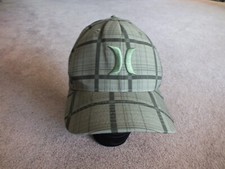 Beautiful Cap Hurley Nike dri fit Flex fit L/XL Greens Embroidered Decal