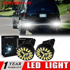 For 2002 - 2009 GMC Envoy 3157 3156 White LED Back up Reverse Light 2 Bulbs US