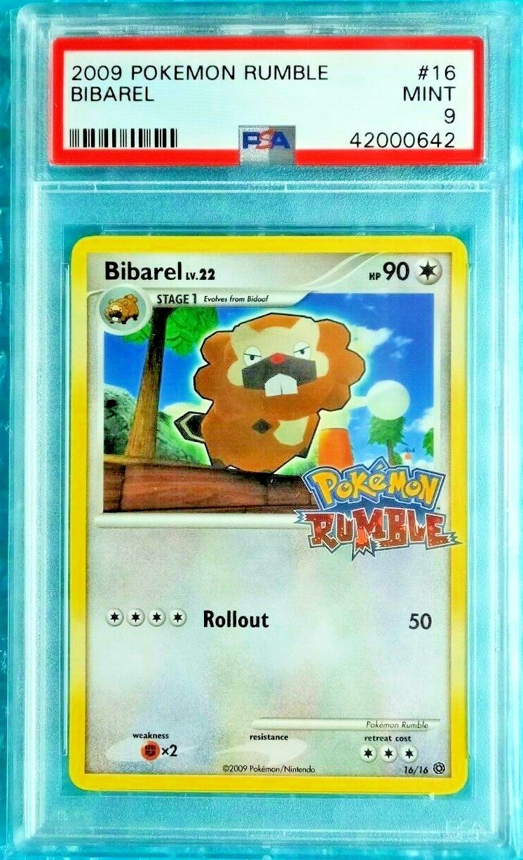 2009 Pokemon Rumble **BIBAREL** #16 PSA-9