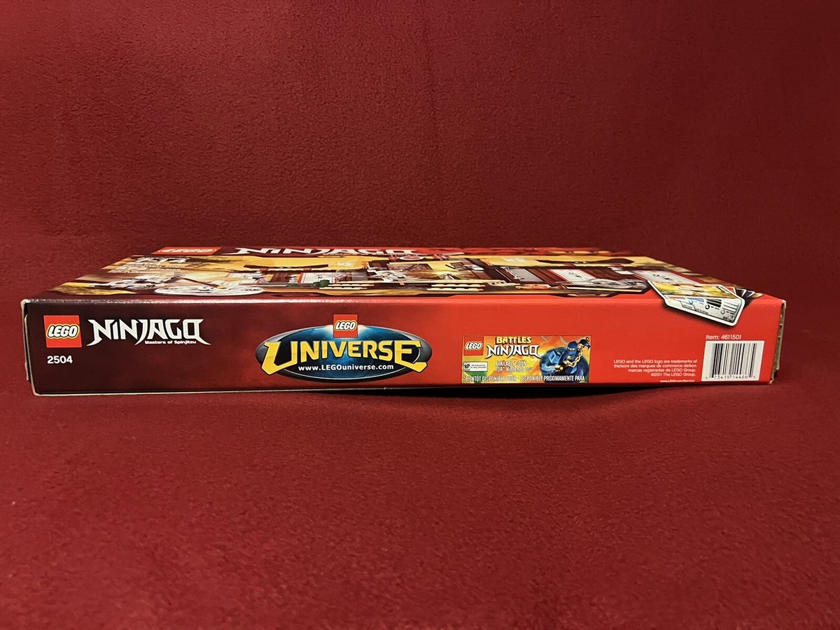Lego 2504 Ninjago Spinjitzu Dojo. 221 pieces. Retired NEW
