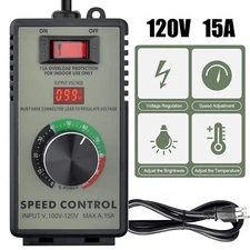 4000W Variable Speed Controller Electric Motor For Rheostat Fan Drill AC 120V