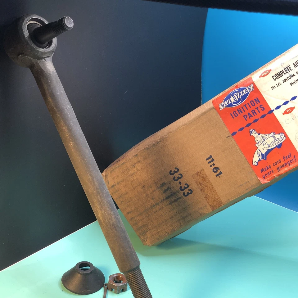 Extremo de varilla de amarre estándar ES170R ADECUADO 1950 Studebaker Champion extremo exterior largo Foto 2 de 4