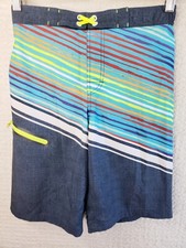 Wonder Nation Boys Swim Trunks Size XL 14-16 Multicolor Swimwear