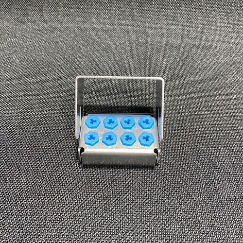 8/12 Löcher Dental Bohrer Feilen Halter Sterilisator Box Autoklav Desinfektion Etui - Bild 19 von 21