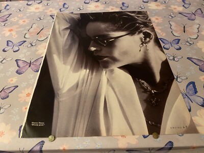 PAD86 MAGAZIN PIN UP BILD/POSTER 12X9 SHARON STONE