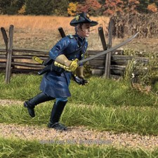 W.Britain 31407 Federal Infantry Officer Advancing No.2  Britains 